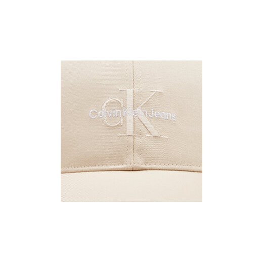 Czapka z daszkiem Calvin Klein Mono Logo Embro K60K612317 Różowy Calvin Klein 00 eobuwie.pl