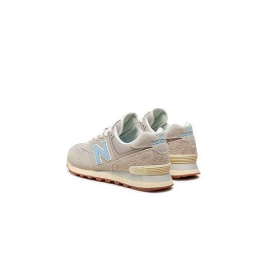 Sneakersy New Balance WL574GQ2 Szary New Balance 36 eobuwie.pl