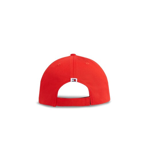 Czapka z daszkiem Tommy Jeans Tjw Linear Logo Cap AW0AW15845 Czerwony Tommy Jeans 00 eobuwie.pl