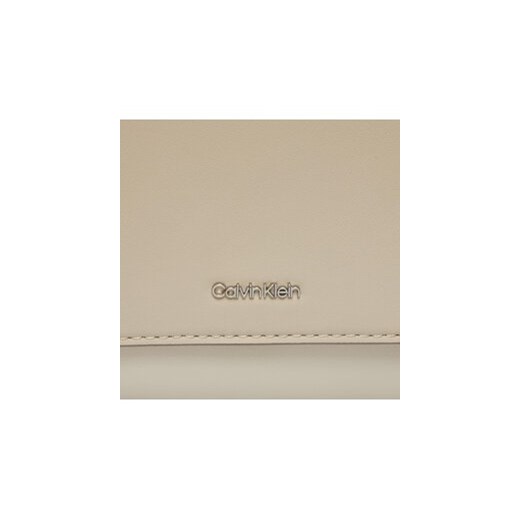 Torebka Calvin Klein Ck Must K60K611342 Écru Calvin Klein 00 eobuwie.pl
