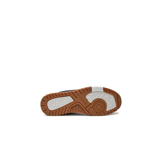 Sneakersy Tommy Hilfiger Th Basket Best Nubuck Mix FM0FM05119 Granatowy Tommy Hilfiger 41 eobuwie.pl