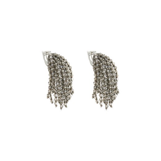 Klipsy Weekend Max Mara Kaki 2515751134650 Szary 00 eobuwie.pl