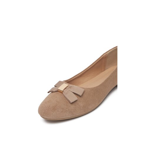 Baleriny JENNY WSS21520-03 Beżowy 40 eobuwie.pl
