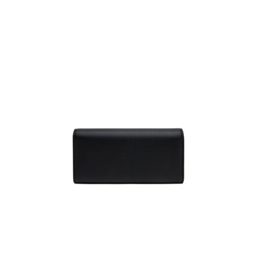 Duży Portfel Damski Tommy Hilfiger Th Legacy Flap Lrg Wallet AW0AW17267 Czarny Tommy Hilfiger 00 eobuwie.pl