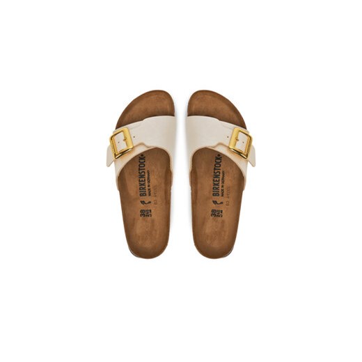 Klapki Birkenstock Catalina Cushion Buckle 1029393 Écru 35 eobuwie.pl