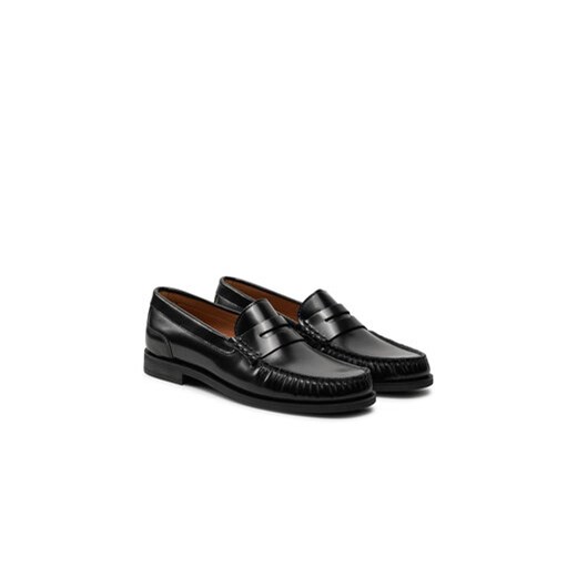 Mokasyny BOSS Lycia 50536344 Czarny 36 eobuwie.pl