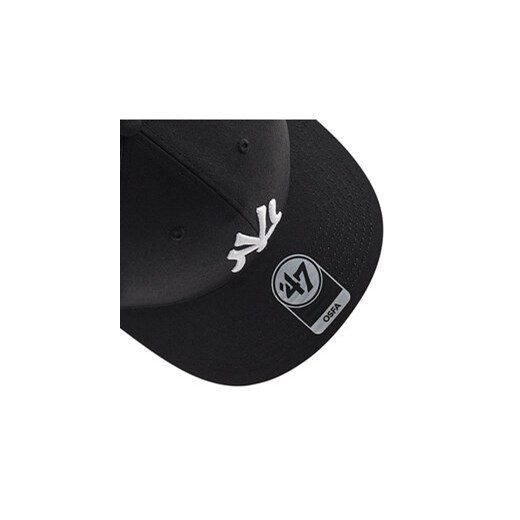Czapka z daszkiem 47 Brand Mlb New York Yankees B-RAC17CTP-BK Czarny 47 Brand OS eobuwie.pl
