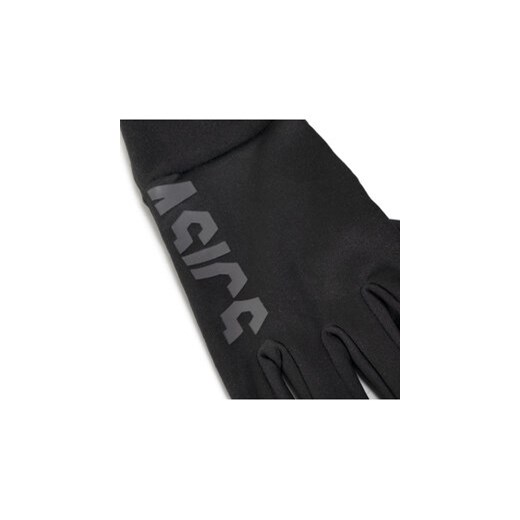 Rękawiczki Męskie Asics Running Gloves 3013A033 Czarny XS eobuwie.pl