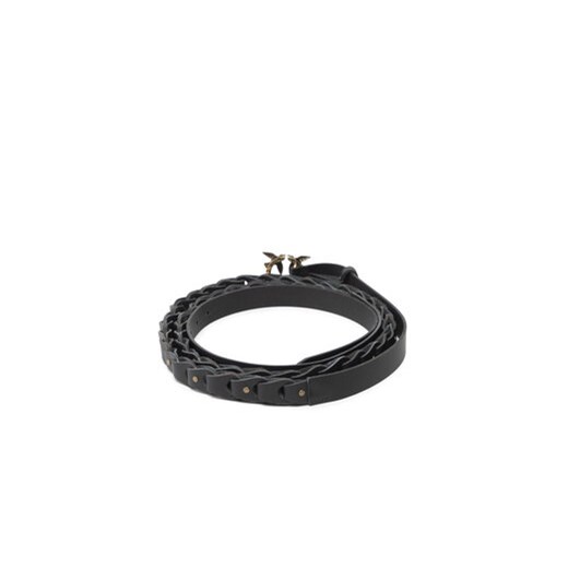 Pasek Damski Pinko Love Duble Belt H2 2022 PLT01 1H2114 Y7SP Czarny Pinko XS eobuwie.pl
