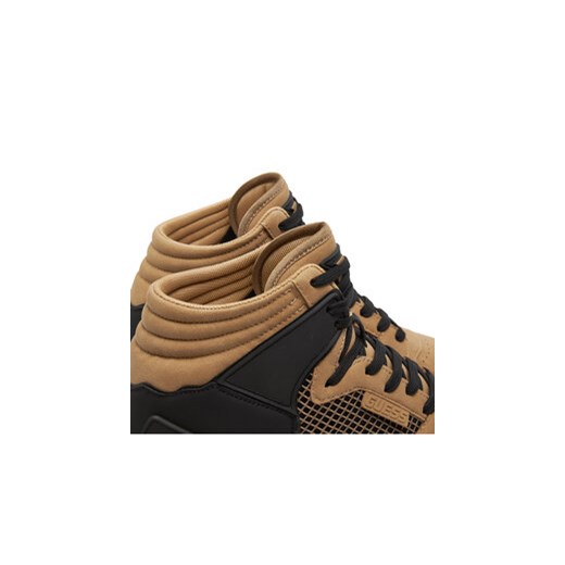 Sneakersy Guess Sava Mid FMTSAM FAB12 Brązowy Guess 41 eobuwie.pl