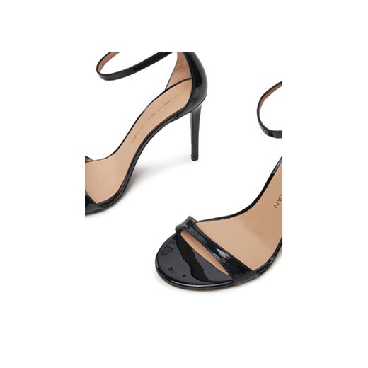 Sandały Stuart Weitzman Nudist II Sandal SJ995 Czarny Stuart Weitzman 39 eobuwie.pl