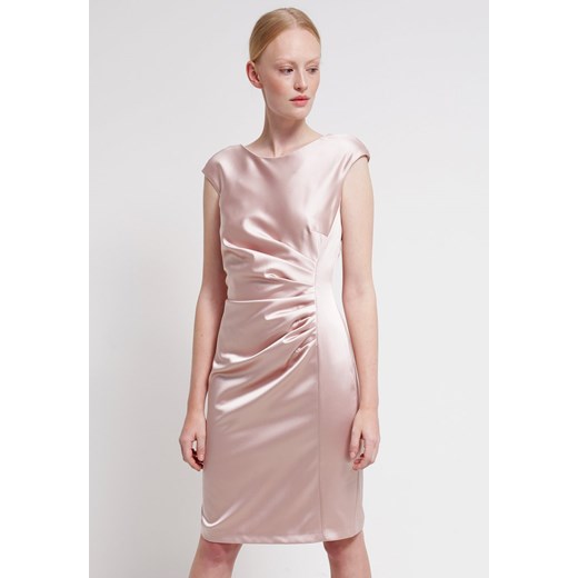 Young Couture by Barbara Schwarzer Sukienka etui rose zalando rozowy krótkie