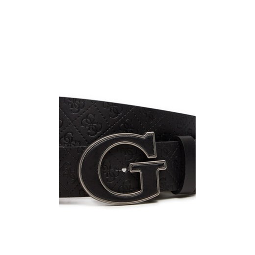 Pasek Męski Guess M4BZ31 L0VG0 Czarny Guess S eobuwie.pl