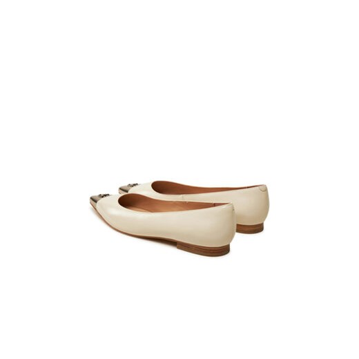Baleriny PINKO Gianira 05 SD0101P043 Écru Pinko 35 eobuwie.pl
