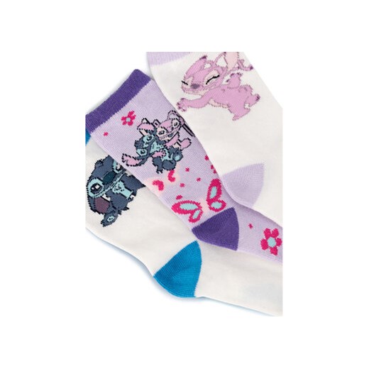 Zestaw 3 par wysokich skarpet dziecięcych Disney Classics ACCCS-AW24-301DCLS Disney Classics 27_30 eobuwie.pl