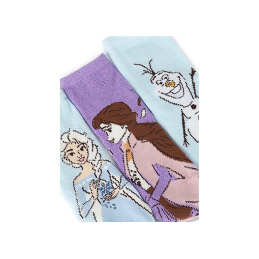 Skarpety Frozen ACCCS-AW24-234DFR (3-pack) Fioletowy 27_30 eobuwie.pl