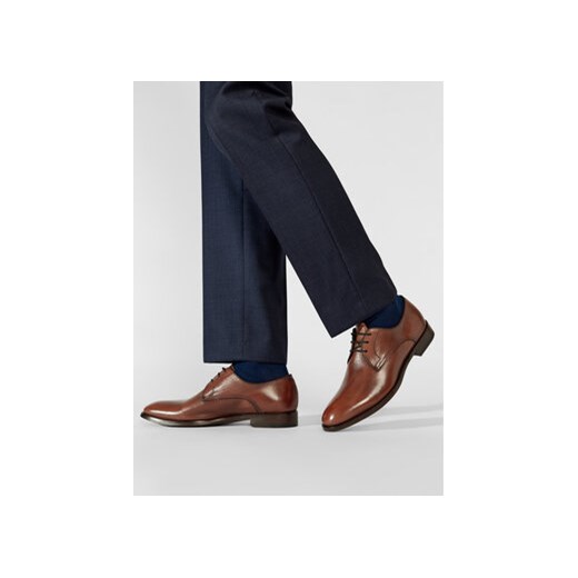 Półbuty Lord Premium Derby 5504 Brązowy Lord Premium 44 eobuwie.pl