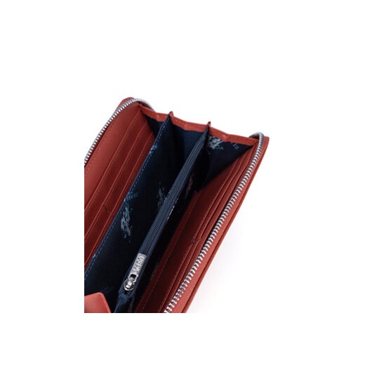 Duży Portfel Damski U.S. Polo Assn. WIUXT8413WVP Pomarańczowy NOSIZE eobuwie.pl