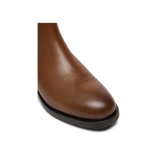 Sztyblety Tommy Hilfiger Th Stud Leather Low Chelsea FW0FW08184 Brązowy Tommy Hilfiger 37 eobuwie.pl