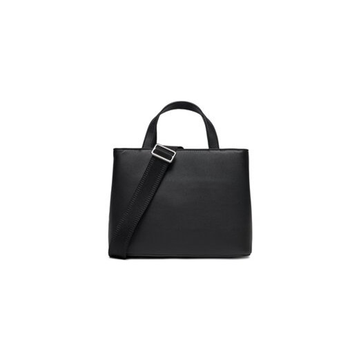 Torebka Tommy Hilfiger Th Essential Sc Satchel AW0AW15721 Czarny Tommy Hilfiger 00 eobuwie.pl