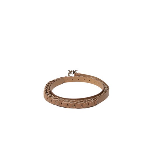 Pasek Damski Pinko Love Duble Belt H2 20221 PLT01 1H2114.Y7SP Brązowy Pinko S eobuwie.pl