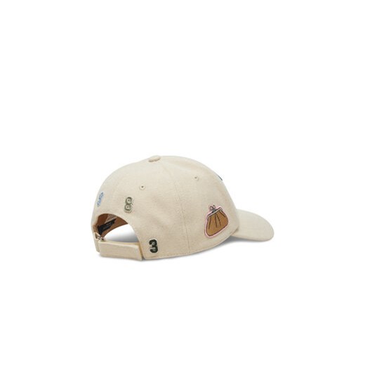 Czapka z daszkiem Weekend Max Mara Urbania 2515571054 Écru 00 eobuwie.pl