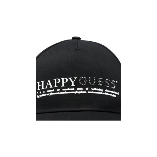 Czapka z daszkiem Guess J3YZ00 WO080 Czarny Guess S eobuwie.pl