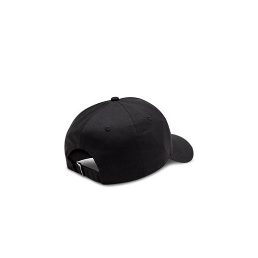 Czapka z daszkiem Calvin Klein Mono Logo Embro K60K612317 Czarny Calvin Klein 00 eobuwie.pl