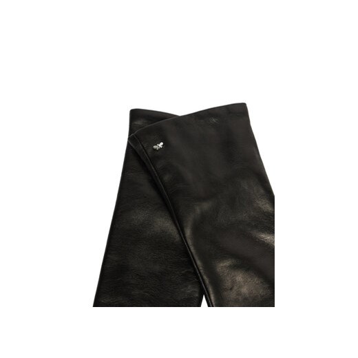 Rękawiczki Damskie Weekend Max Mara Senape 2425566035 Czarny 7_5 eobuwie.pl