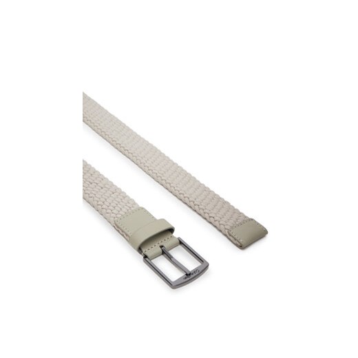 Pasek Męski Calvin Klein Ck Casual Elastic Braided 35Mm K50K512839 Beżowy Calvin Klein 95 eobuwie.pl