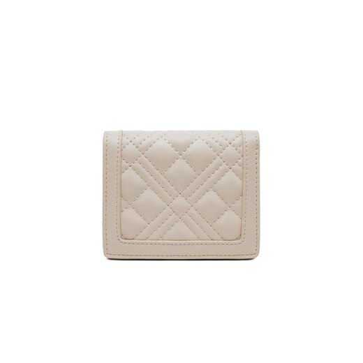 Mały Portfel Damski LOVE MOSCHINO JC5601PP1MLA0110 Beżowy Love Moschino 00 eobuwie.pl
