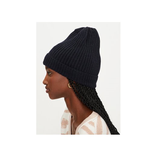 Czapka Pinko Lambkin Cuffia AI 24-25 BLK01 104489 A1CH Granatowy Pinko OS eobuwie.pl