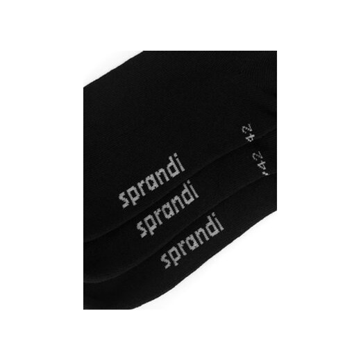 Zestaw 3 par niskich skarpet męskich Sprandi 0MB-002-SS24 (3-pack) Czarny Sprandi 39_42 eobuwie.pl