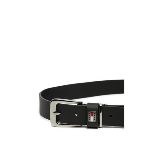Pasek Damski Tommy Jeans Tjw Heritage 3.0 AW0AW16999 Czarny Tommy Jeans 85 eobuwie.pl