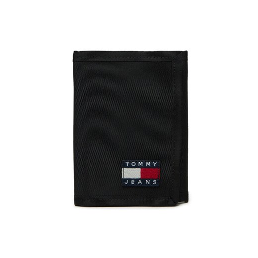 Duży Portfel Męski Tommy Jeans AM0AM12920 Czarny ze sklepu eobuwie.pl w kategorii Portfele męskie - zdjęcie 181805595