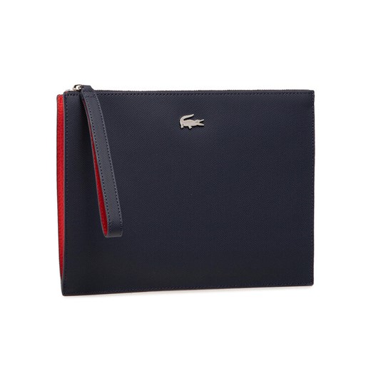 Torebka Lacoste Clutch NF2791AA Granatowy ze sklepu eobuwie.pl w kategorii Kopertówki - zdjęcie 181806609