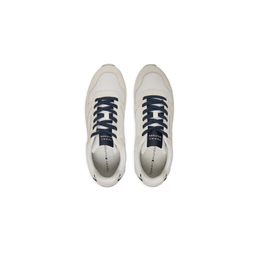 Sneakersy Tommy Hilfiger New Runner Eva Trainers FM0FM05454 Biały Tommy Hilfiger 45 eobuwie.pl