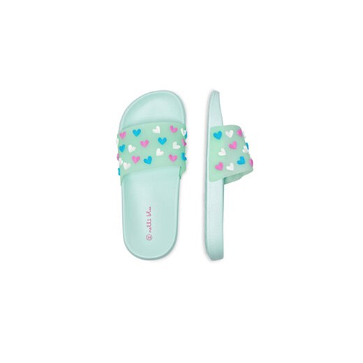 Klapki Nelli Blu SS23-69536 Zielony Nelli Blu 29 eobuwie.pl