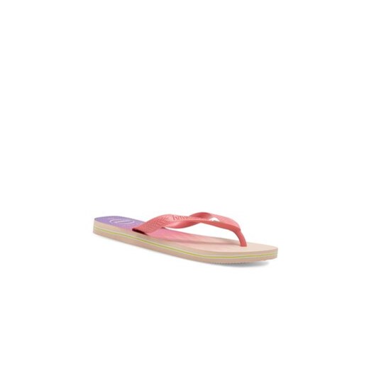 Klapki damskie różowe Havaianas bez zapięcia