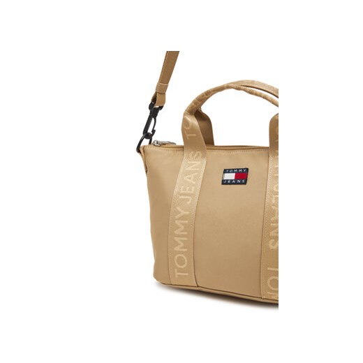 Torebka Tommy Jeans Tjw Ess Daily Mini Tote AW0AW17288 Beżowy Tommy Jeans 00 eobuwie.pl