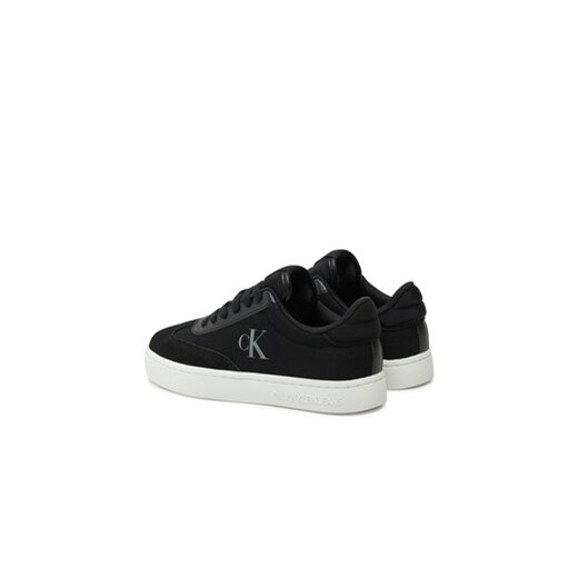 Sneakersy Calvin Klein Jeans Classic Cupsole Low Mix Mg Wn YW0YW01636 Czarny 38 eobuwie.pl