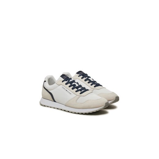 Sneakersy Tommy Hilfiger New Runner Eva Trainers FM0FM05454 Biały Tommy Hilfiger 43 eobuwie.pl