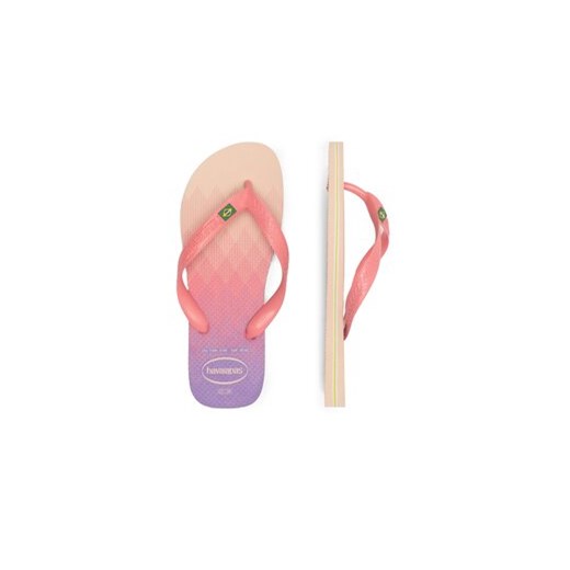 Klapki damskie Havaianas płaskie bez zapięcia