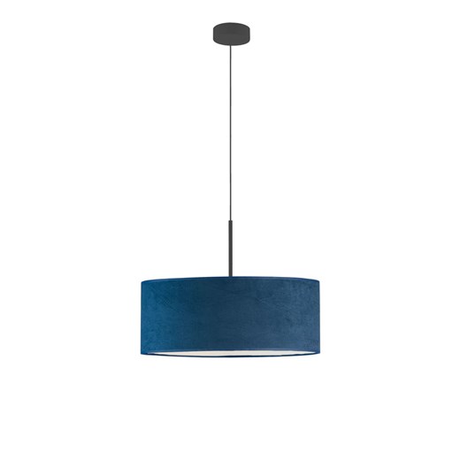 Nowoczesny żyrandol do jadalni SINTRA VELUR fi - 50 cm kolor granatowy ze sklepu Lysne w kategorii Lampy wiszące - zdjęcie 181814179
