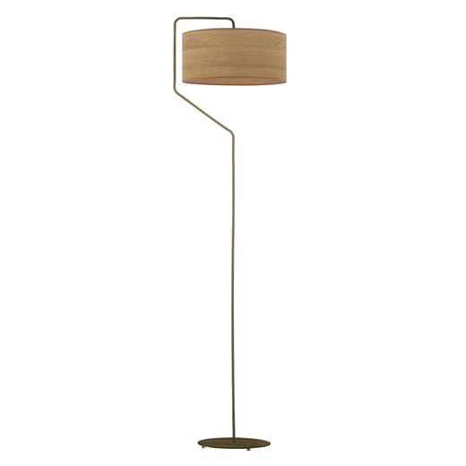 Lampa stojąca TESALLIA ECO z abażurem w kolorze dębu sonoma ze sklepu Lysne w kategorii Lampy podłogowe - zdjęcie 181815147