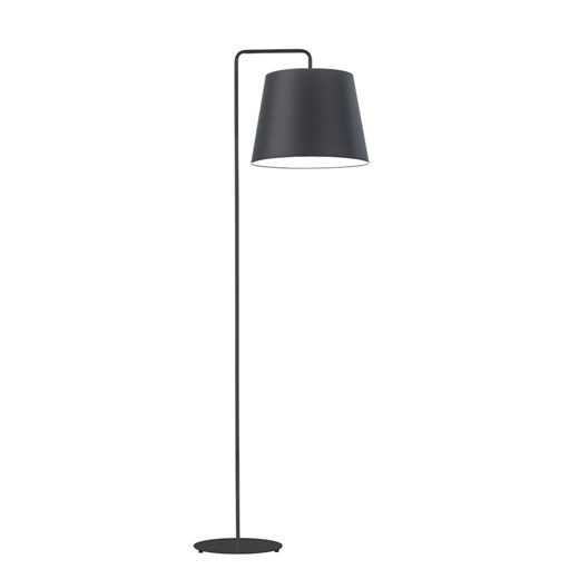 Czarna lampa stojąca do salonu RIJAD ze sklepu Lysne w kategorii Lampy podłogowe - zdjęcie 181815277
