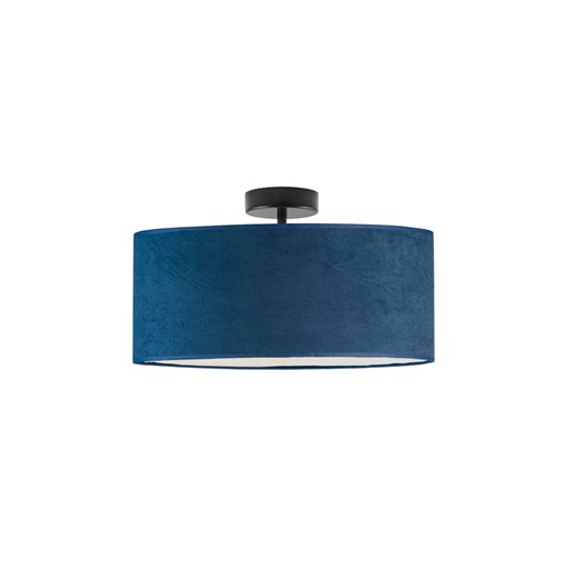 Lampa salonowa WENECJA VELUR fi - 40 cm kolor granatowy ze sklepu Lysne w kategorii Lampy sufitowe - zdjęcie 181815695