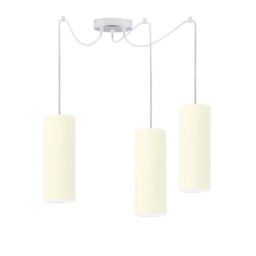 Wisząca lampa pająk z abażurami ecru VIZELA T3 ze sklepu Lysne w kategorii Lampy wiszące - zdjęcie 181816967