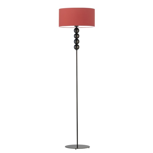 Nowoczesna lampa stojąca z czerwonym abażurem BERMUDY ze sklepu Lysne w kategorii Lampy podłogowe - zdjęcie 181818219