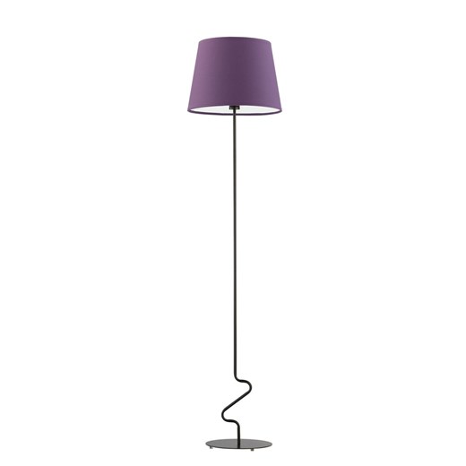 Designerska fioletowa lampa SURAT ze sklepu Lysne w kategorii Lampy podłogowe - zdjęcie 181818415